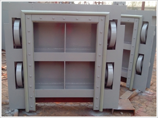 平面定輪鋼閘門 平面定輪鋼閘門